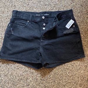 High Rise Slouchy Button Old Navy Jean  Shorts